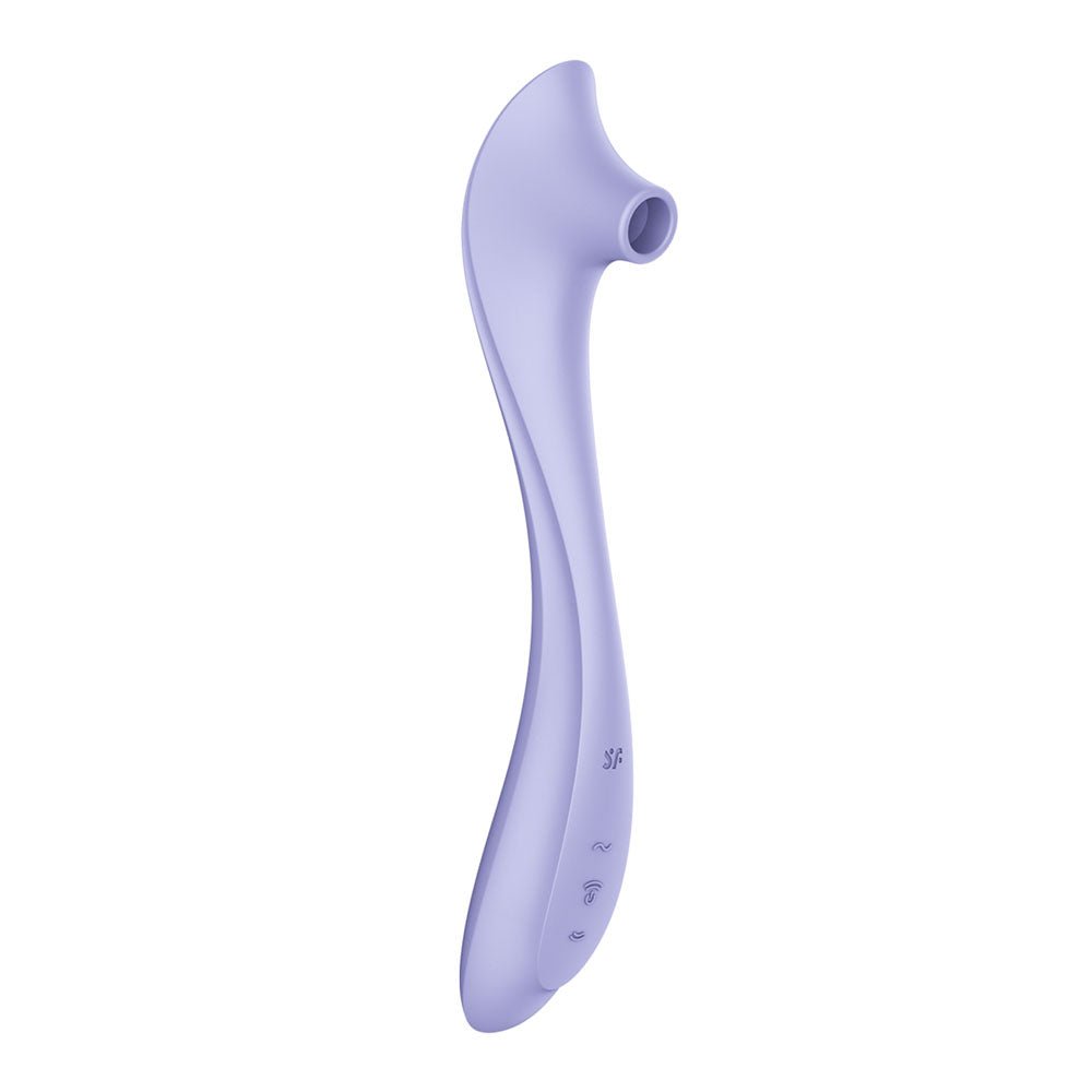 Satisfyer Easy Lover - Purple USB-C Rechargeable Air Pulse Clitoral Stimulator - Silk and Sin
