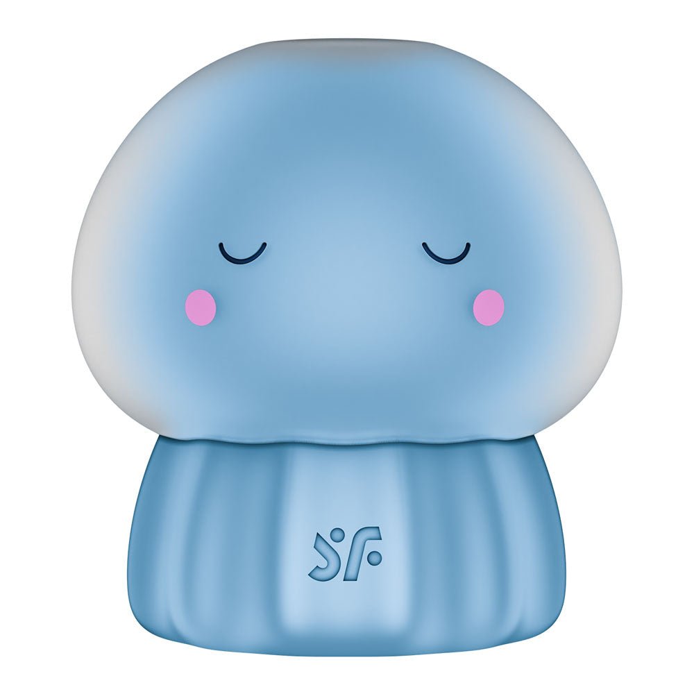 Satisfyer Jelly - cious - Blue USB Rechargeable Air Pulse Stimulator - silkandsin