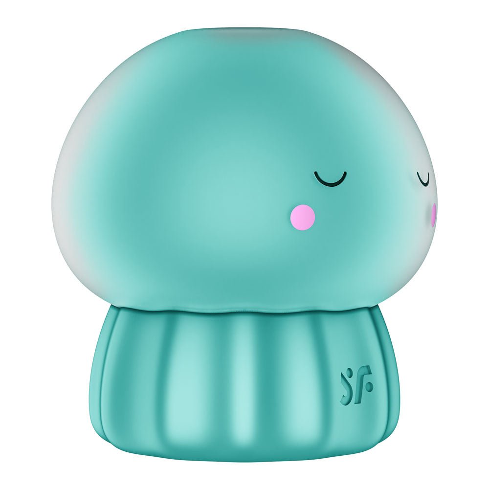 Satisfyer Jelly - cious - Green - Green USB Rechargeable Air Pulse Stimulator - silkandsin