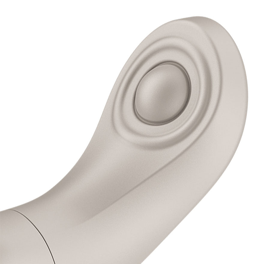 Satisfyer Little Secret - Battery Series - Beige Panty Vibrator with Remote - Silk and Sin