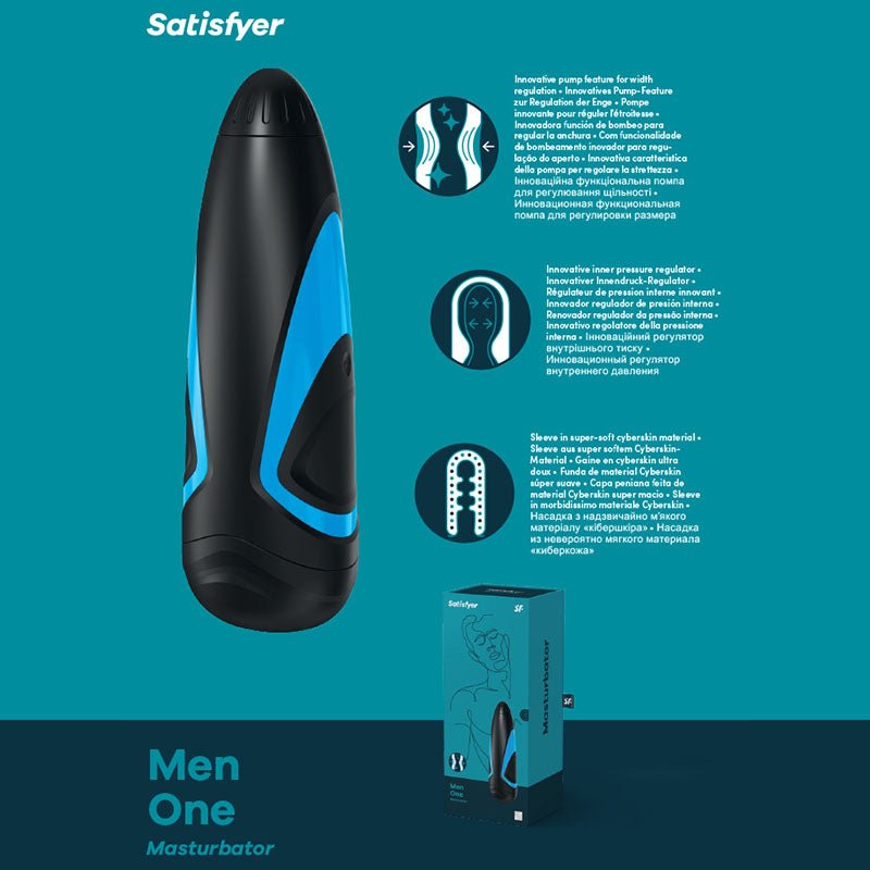 Satisfyer Men One - Male Masturbator - silkandsin
