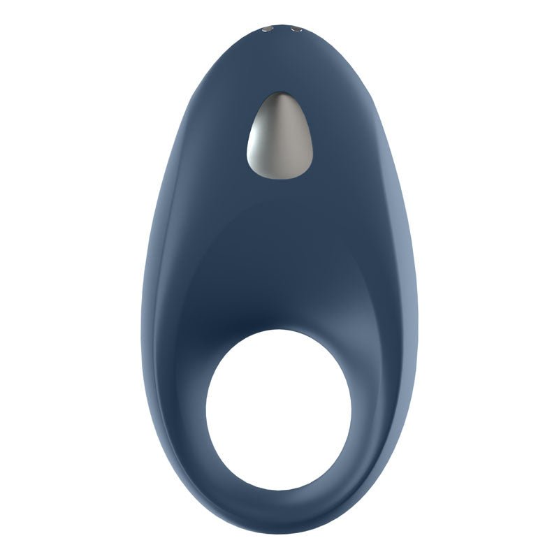Satisfyer Mighty One - App Controlled Vibrating Cock Ring - silkandsin