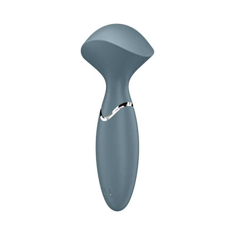 Satisfyer Mini Wand-er Stone Grey - Silk and Sin