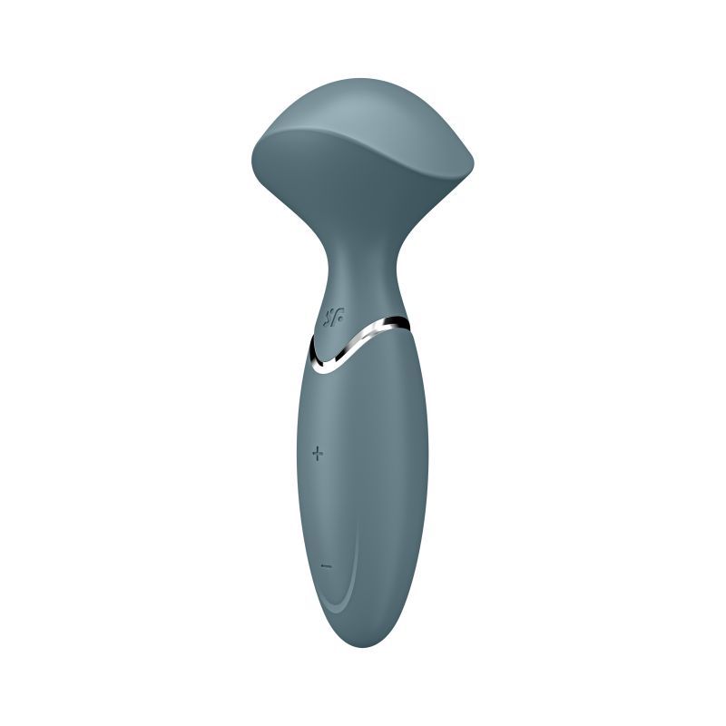 Satisfyer Mini Wand-er Stone Grey - Silk and Sin