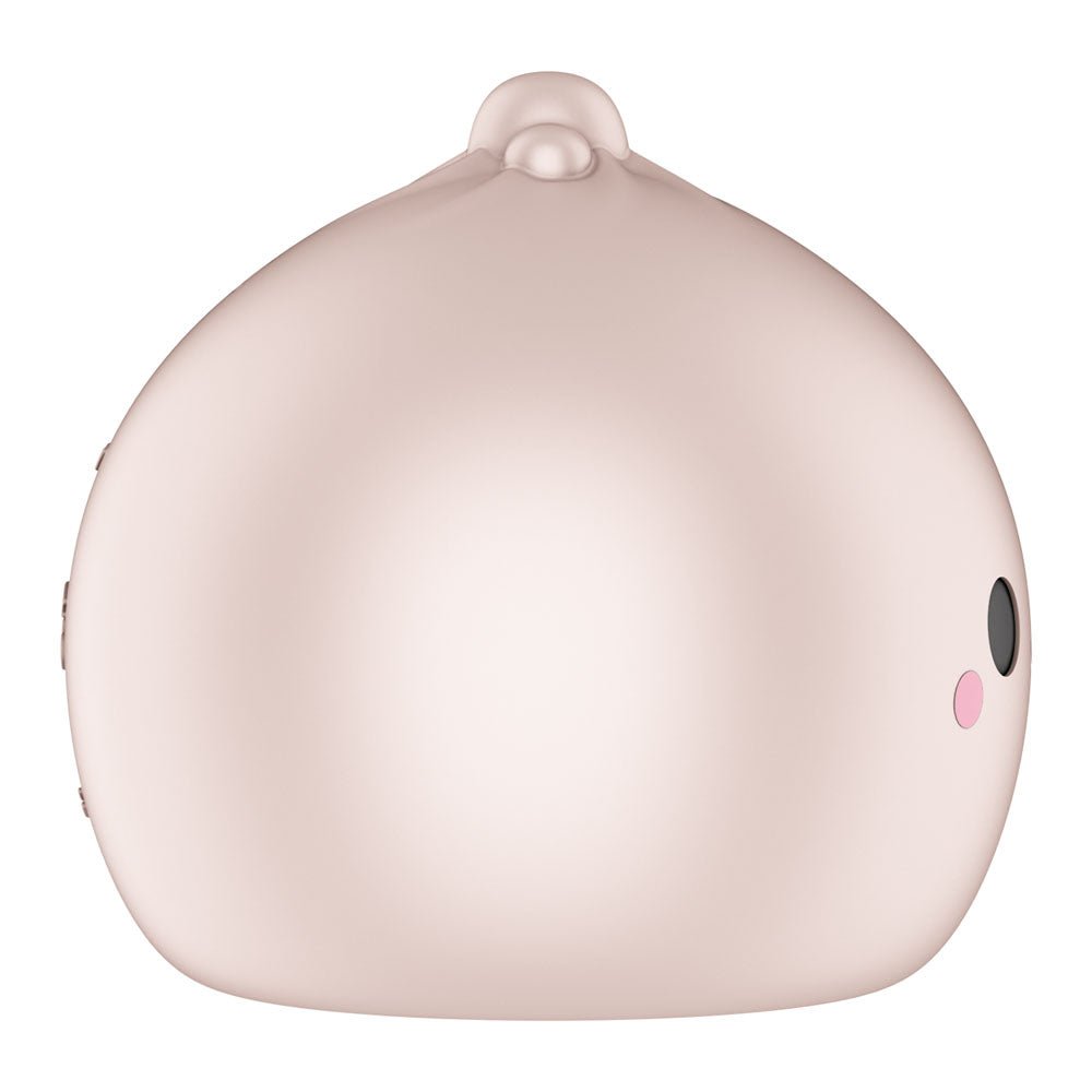 Satisfyer Mochi - Beige - Beige USB Rechargeable Air Pulse Stimulator - silkandsin