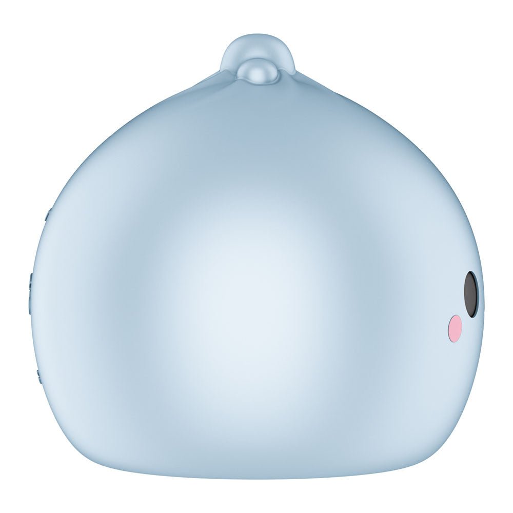 Satisfyer Mochi - Frost Blue - Frost Blue USB Rechargeable Air Pulse Stimulator - silkandsin