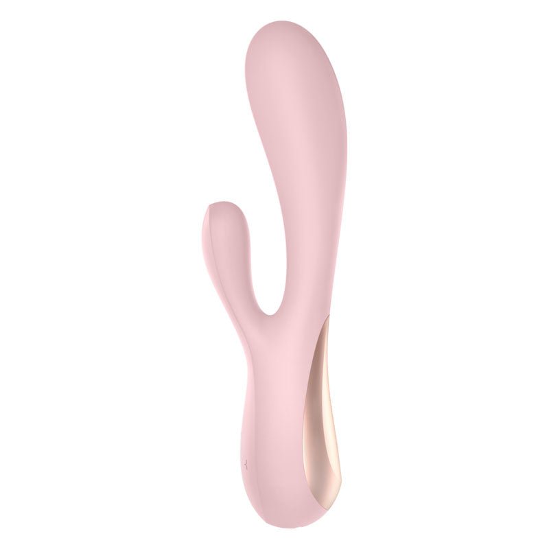 Satisfyer Mono Flex - Mauve App Controlled USB Rechargeable Rabbit Vibrator - silkandsin