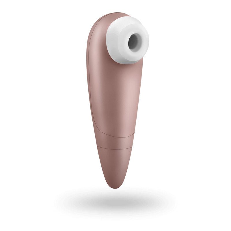 Satisfyer Number 1 - Rose Gold Touch - Free Clitoral Stimulator - silkandsin