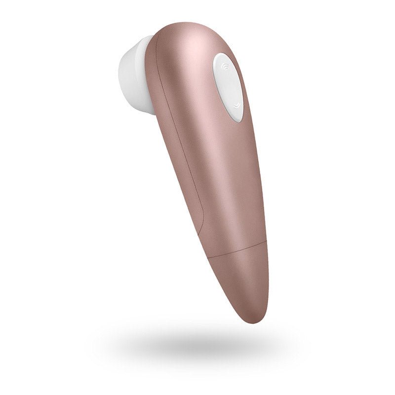 Satisfyer Number 1 - Rose Gold Touch - Free Clitoral Stimulator - silkandsin
