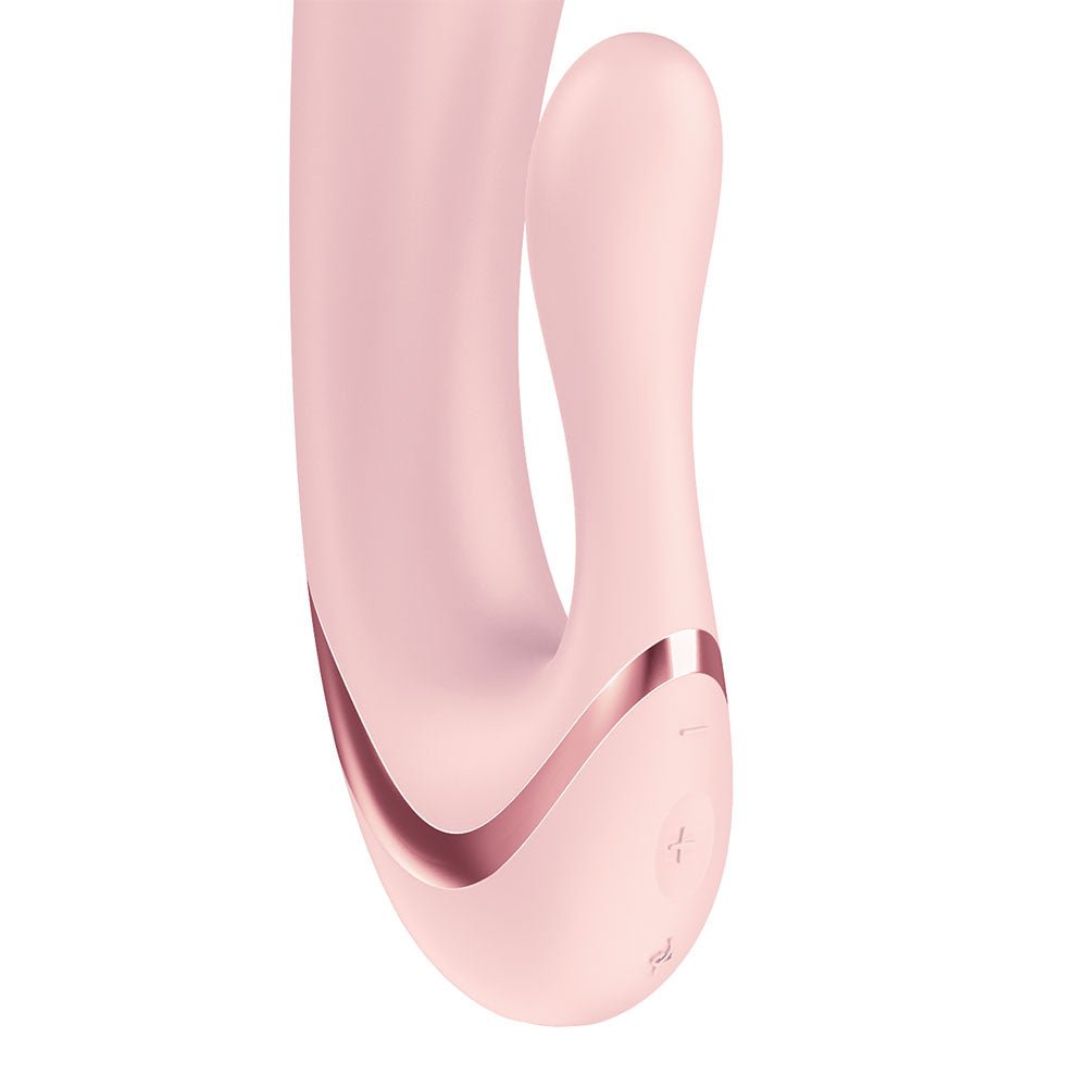 Satisfyer Pearl Bunny 3 - Pink 20.7 cm USB-C Rechargeable Rabbit Vibrator - Silk and Sin