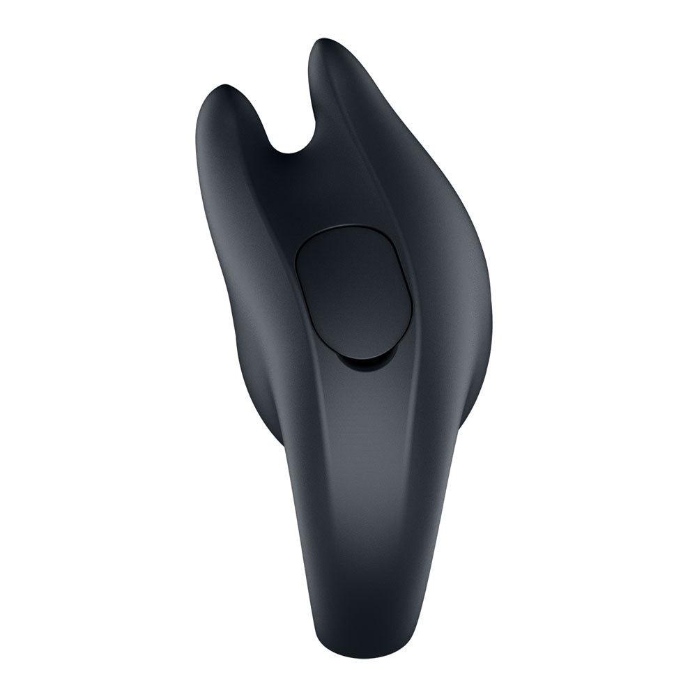 Satisfyer Perfect Pair 1 - Black USB-C Rechargeable Vibrating Couples Ring - Silk and Sin