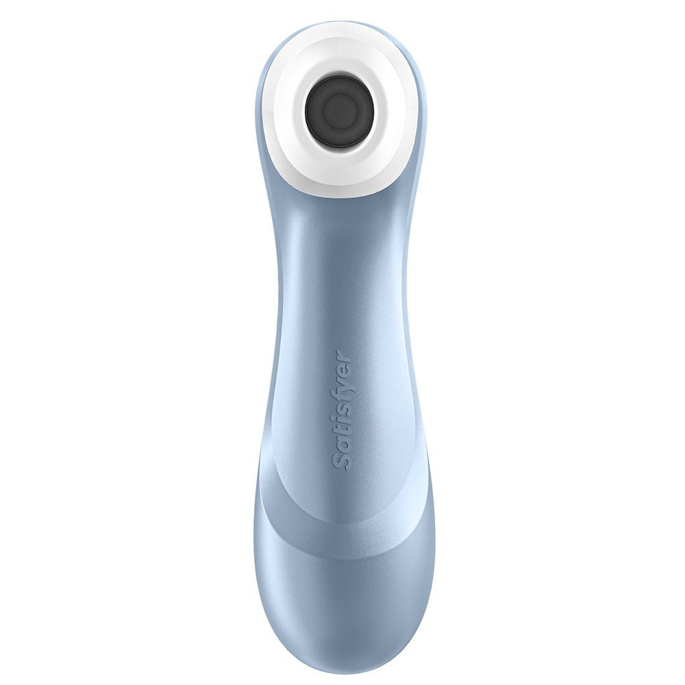 Satisfyer Pro 2 - Blue - Touch - Free USB - Rechargeable Clitoral Stimulator - silkandsin