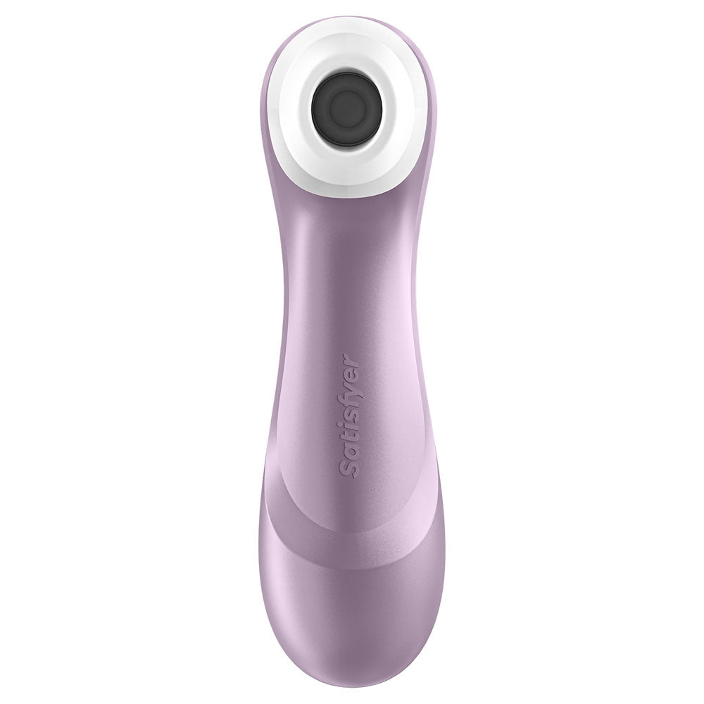 Satisfyer Pro 2 - Purple - Touch - Free USB - C Rechargeable Clitoral Stimulator - silkandsin
