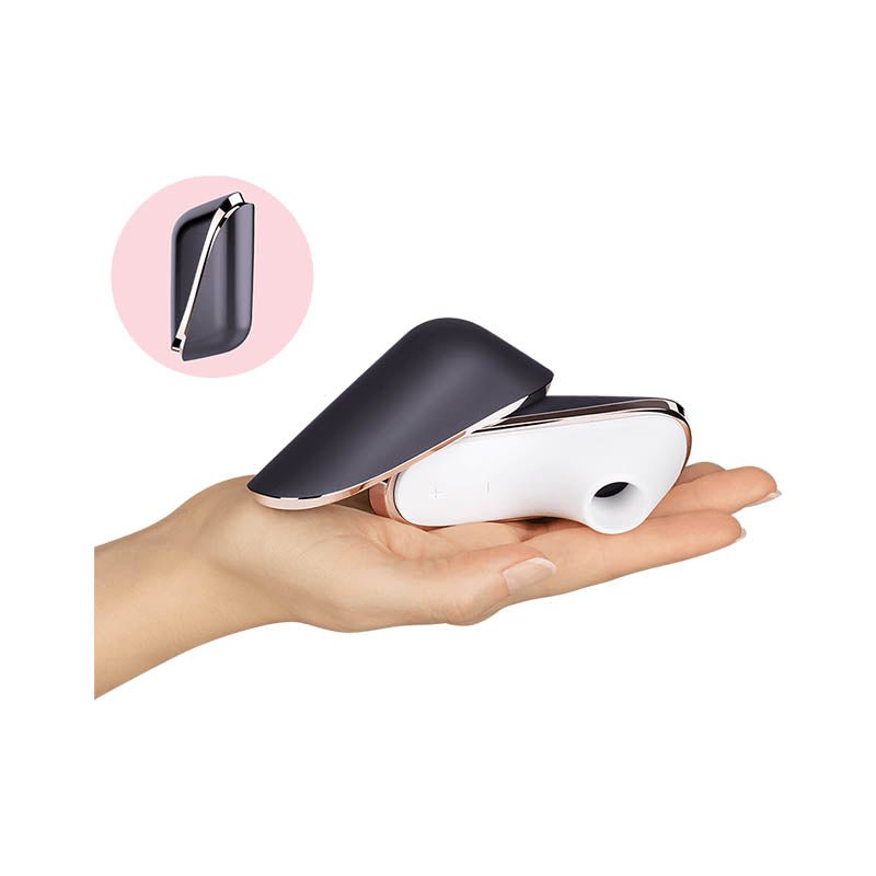 Satisfyer Pro Traveller - USB Rechargeable Touch - Free Clitoral Stimulator - silkandsin