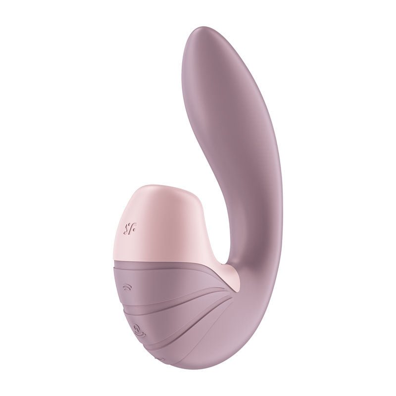 Satisfyer Supernova - Old Rose USB Rechargeable Vibrator with Air Pulsation - silkandsin