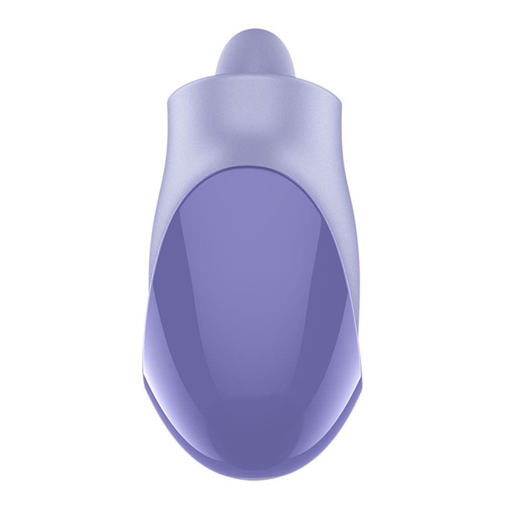 Satisfyer Tongue Dancer - Purple USB Rechargeable Flicking Stimulator - silkandsin