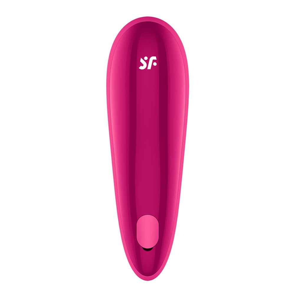 Satisfyer Tongue Master - Pink 14.4 cm USB Rechargeable Flicking Clitoral Stimulator - silkandsin