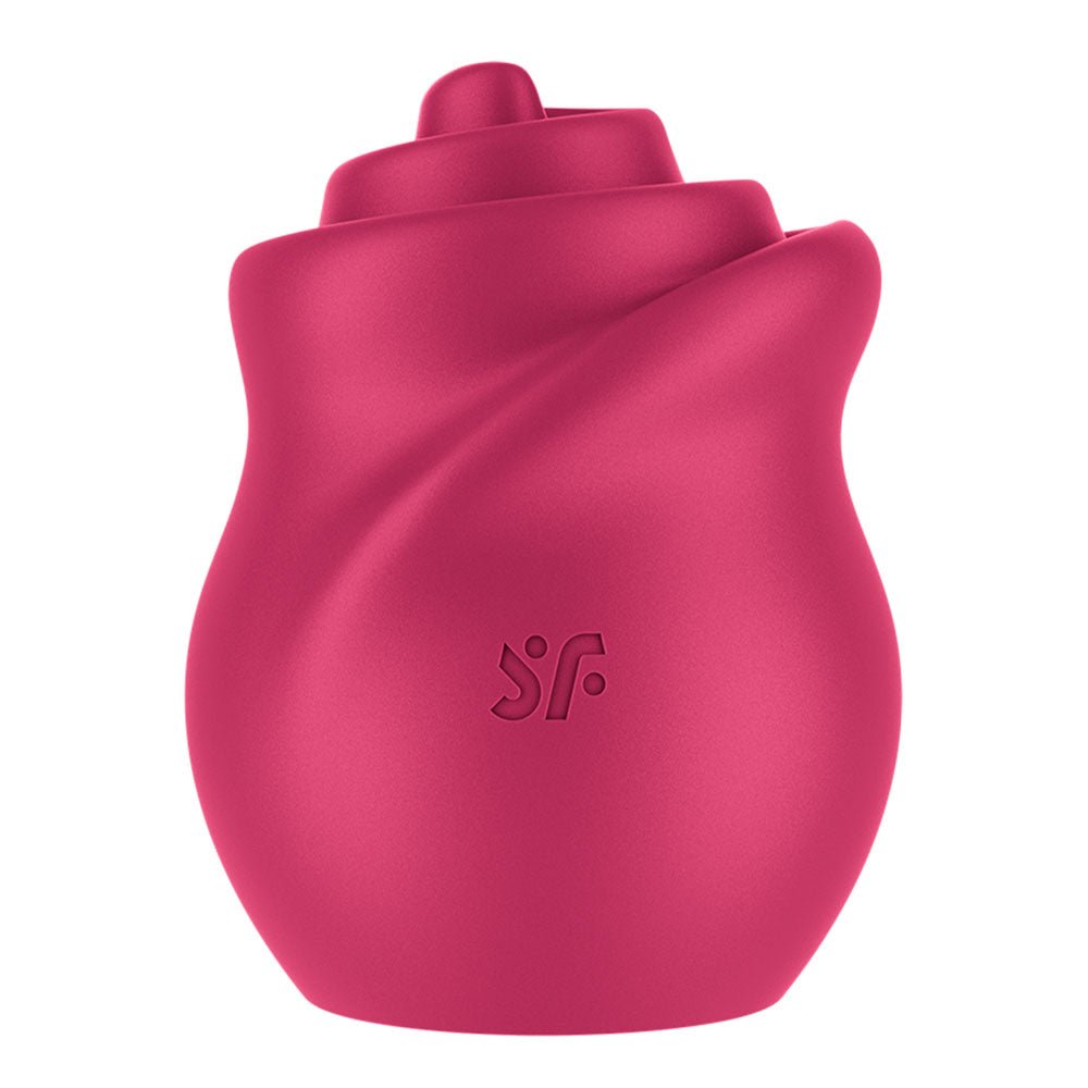 Satisfyer Tongue Twister - Pink USB Rechargeable Stimulator - silkandsin