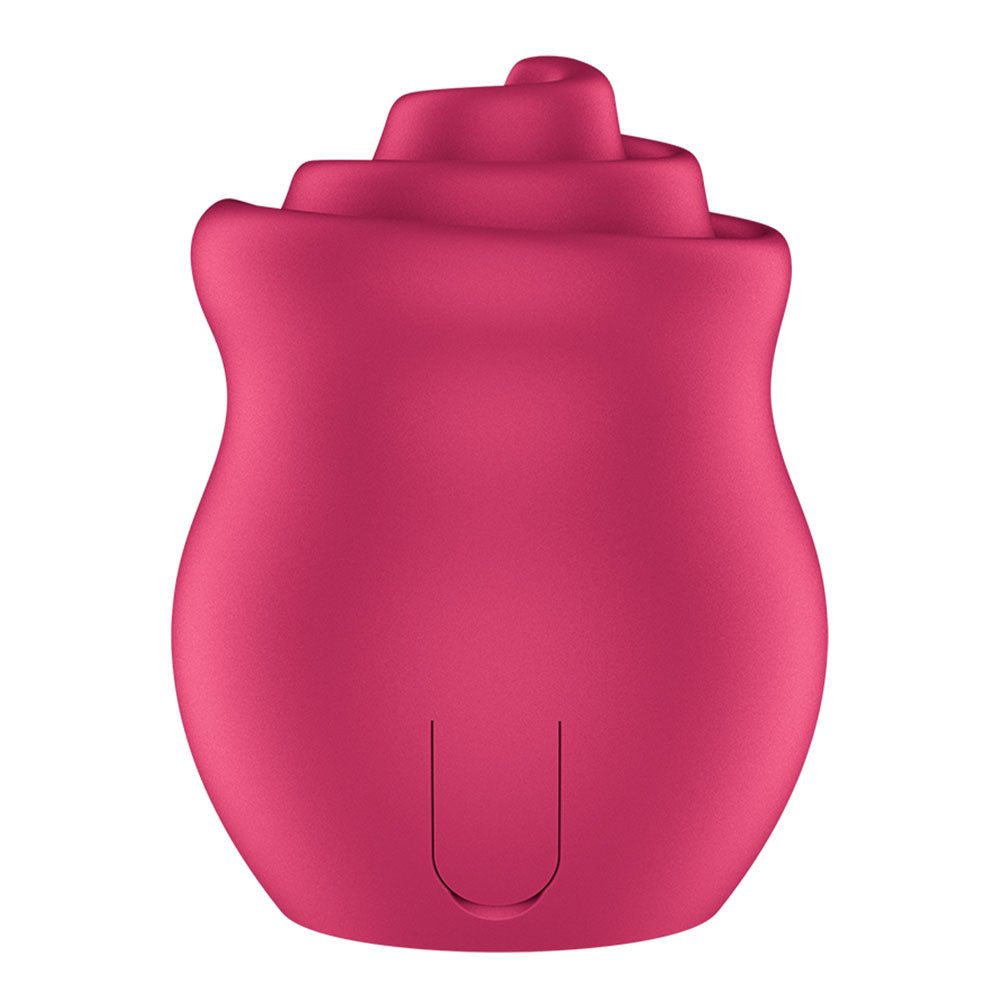Satisfyer Tongue Twister - Pink USB Rechargeable Stimulator - silkandsin