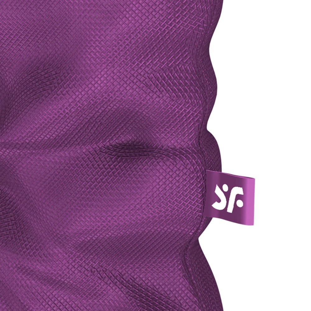 Satisfyer Treasure Bag Medium - Violet - Violet Medium Toy Storage Bag - silkandsin