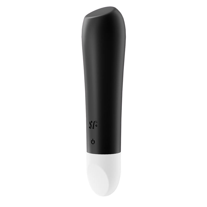 Satisfyer Ultra Power Bullet 2 - Black USB Rechargeable Bullet - silkandsin