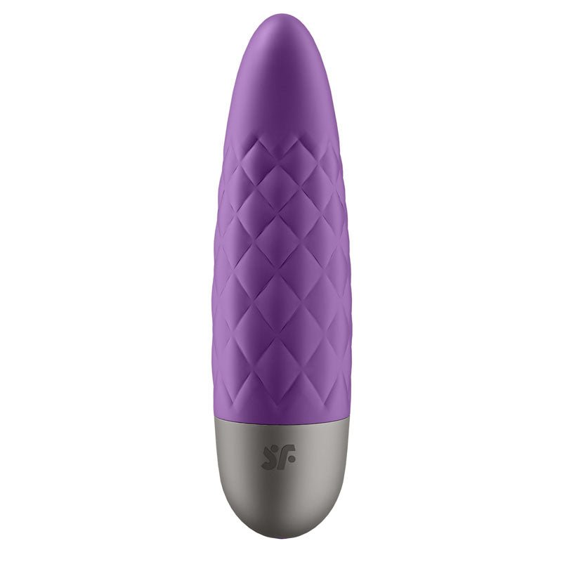 Satisfyer Ultra Power Bullet 5 - Purple USB Rechargeable Bullet - silkandsin