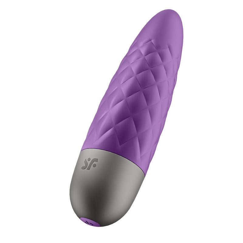 Satisfyer Ultra Power Bullet 5 - Purple USB Rechargeable Bullet - silkandsin