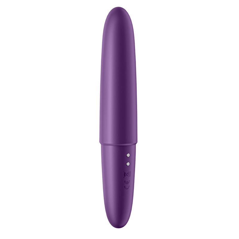 Satisfyer Ultra Power Bullet 6 - Purple USB Rechargeable Bullet - silkandsin