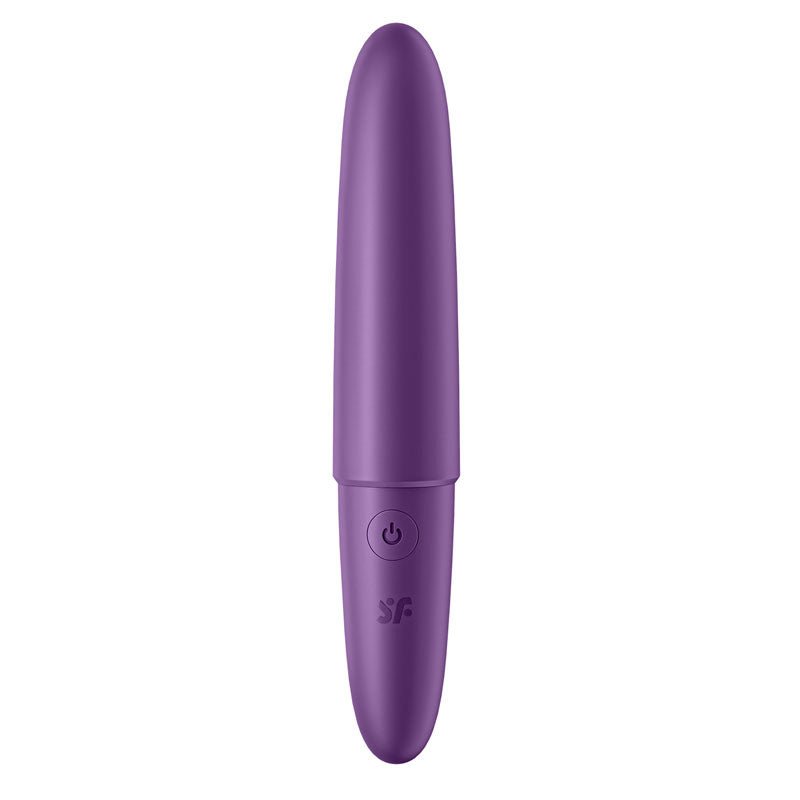Satisfyer Ultra Power Bullet 6 - Purple USB Rechargeable Bullet - silkandsin