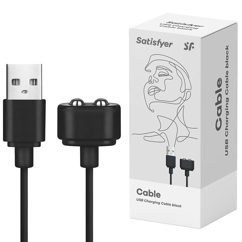 Satisfyer USB Magnetic Charging Cable - Replacement Magnetic USB Charging Cable for Satisfyer Products - silkandsin