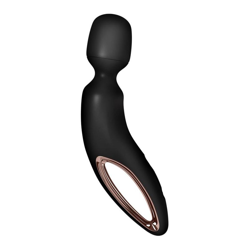 Satisfyer Wand-erland 50 Mode Black Bodywand - Silk and Sin