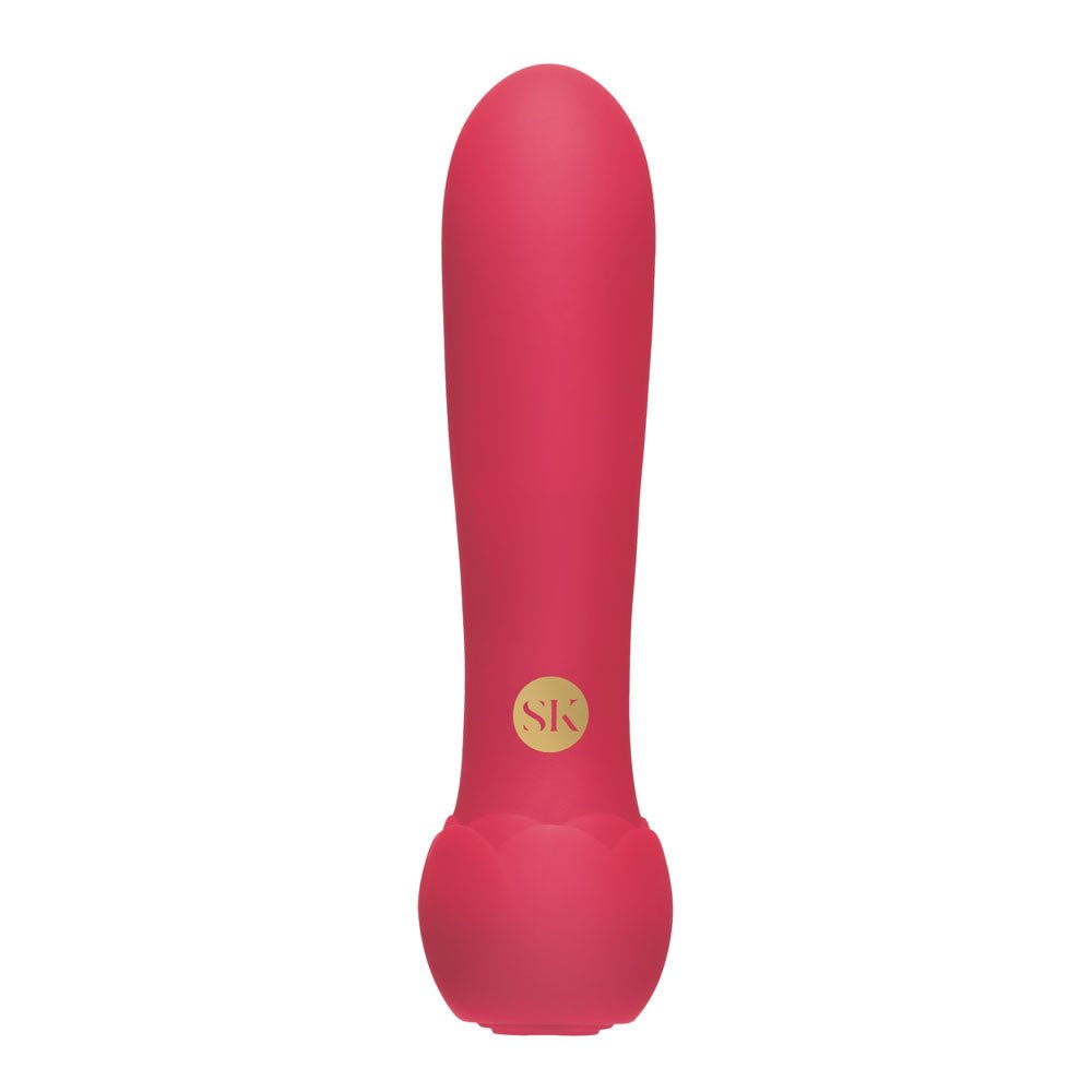 Secret Kisses ROSEGASM Lush Bliss Bullet - Red 10.8 cm USB Rechargeable Bullet - Silk and Sin
