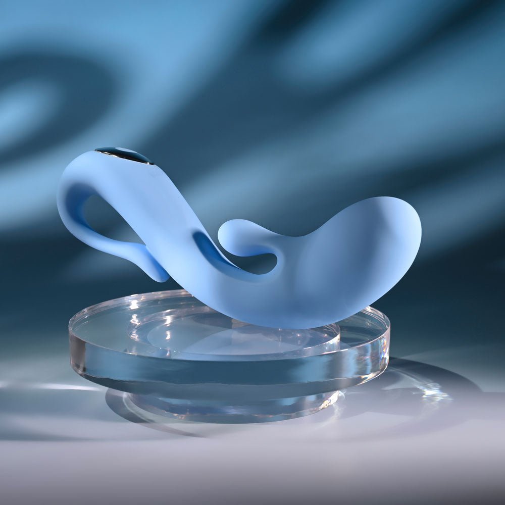 Selopa SMOOTH OPERATOR - Blue USB Rechargeable Vibrator - silkandsin