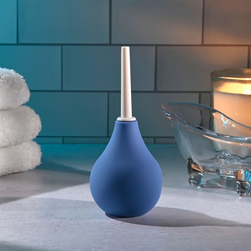 Selopa SQUEAKY CLEAN - Blue Unisex Douche - silkandsin
