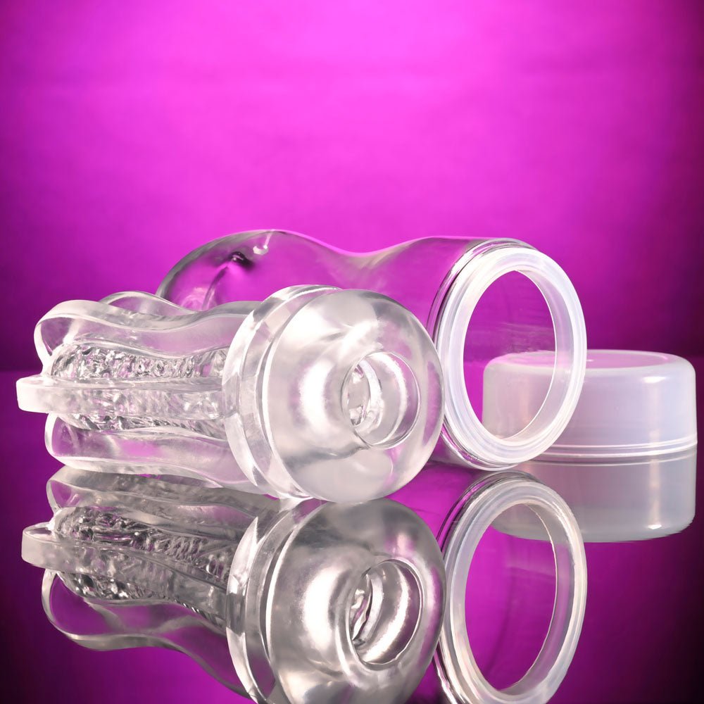Selopa STROKE OF LUCK - Clear Stroker - silkandsin