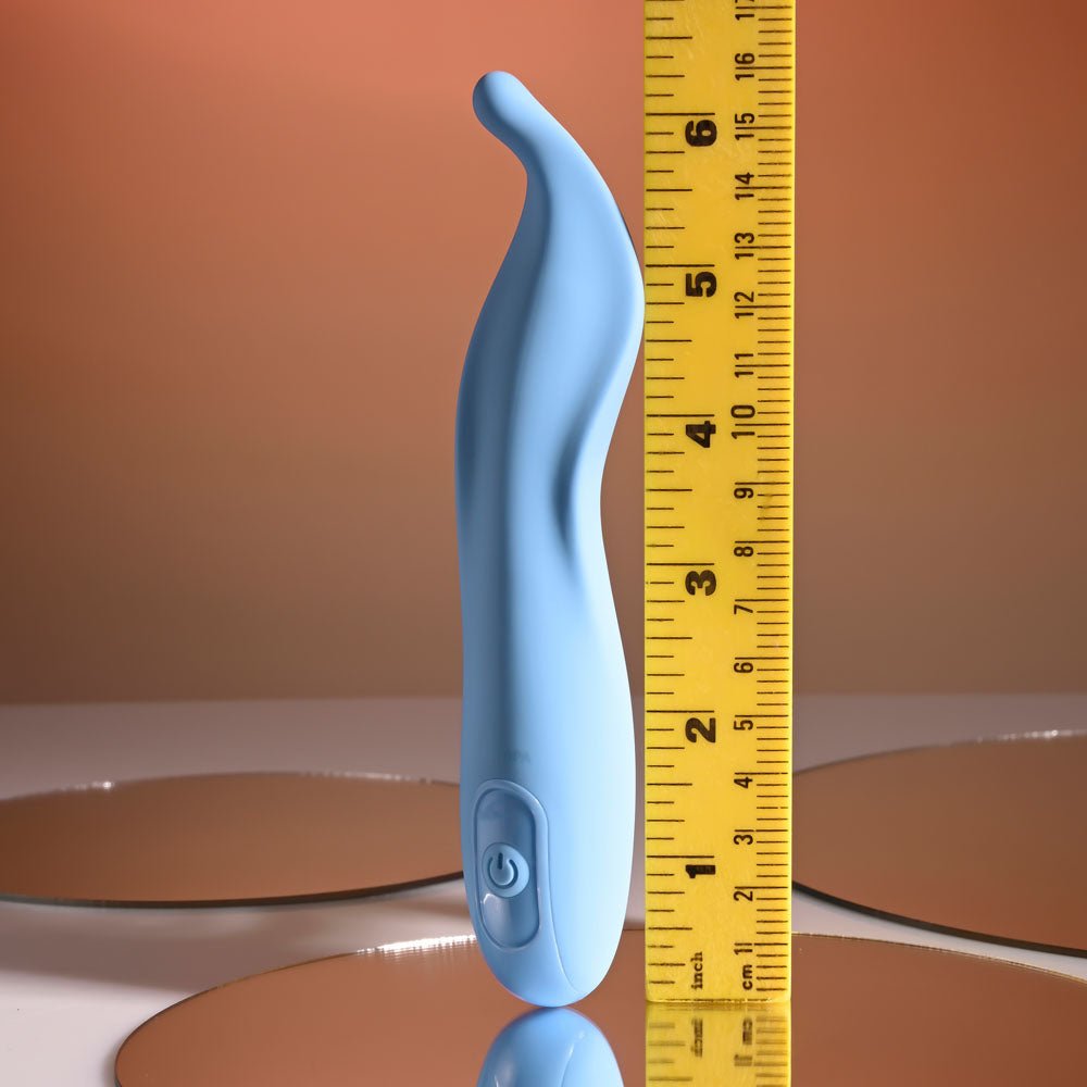 Selopa TENDER TICKLER - Blue 16.2 cm USB Rechargeable Pinpoint Stimulator - silkandsin