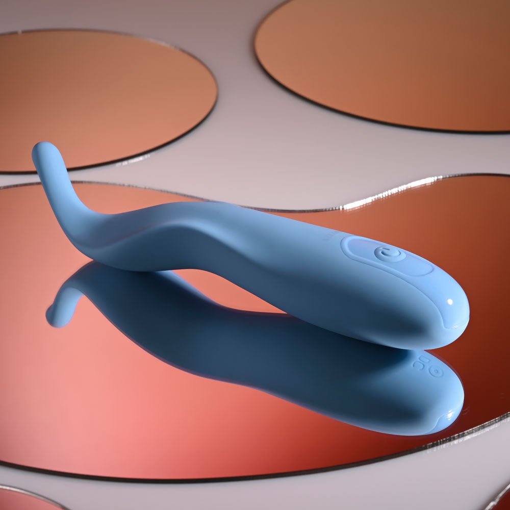 Selopa TENDER TICKLER - Blue 16.2 cm USB Rechargeable Pinpoint Stimulator - silkandsin