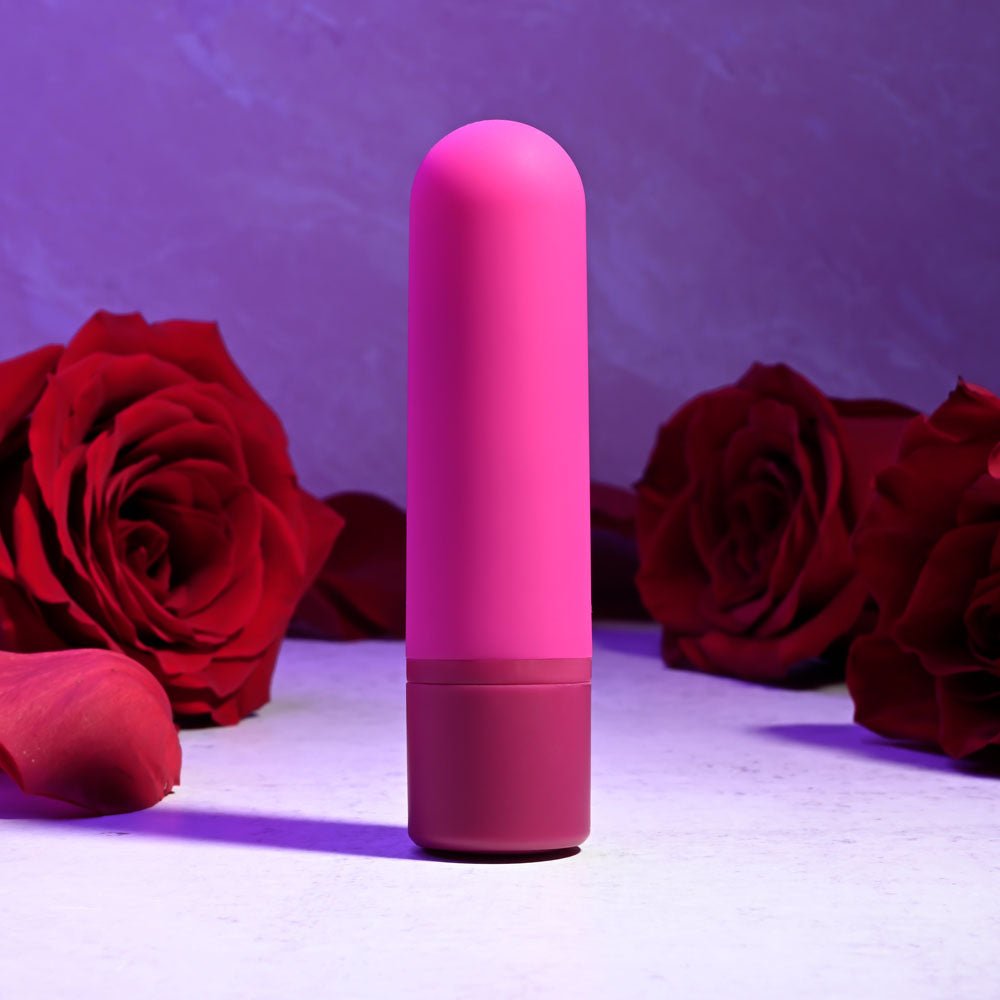 Selopa TINY TEMPTATION - Pink 9.2 cm USB Rechargeable Bullet - silkandsin