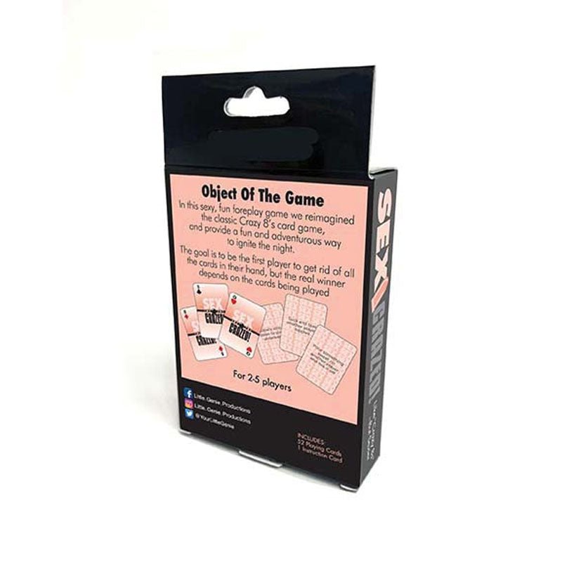 Sex Crazed - Couples Card Game - Silk and Sin