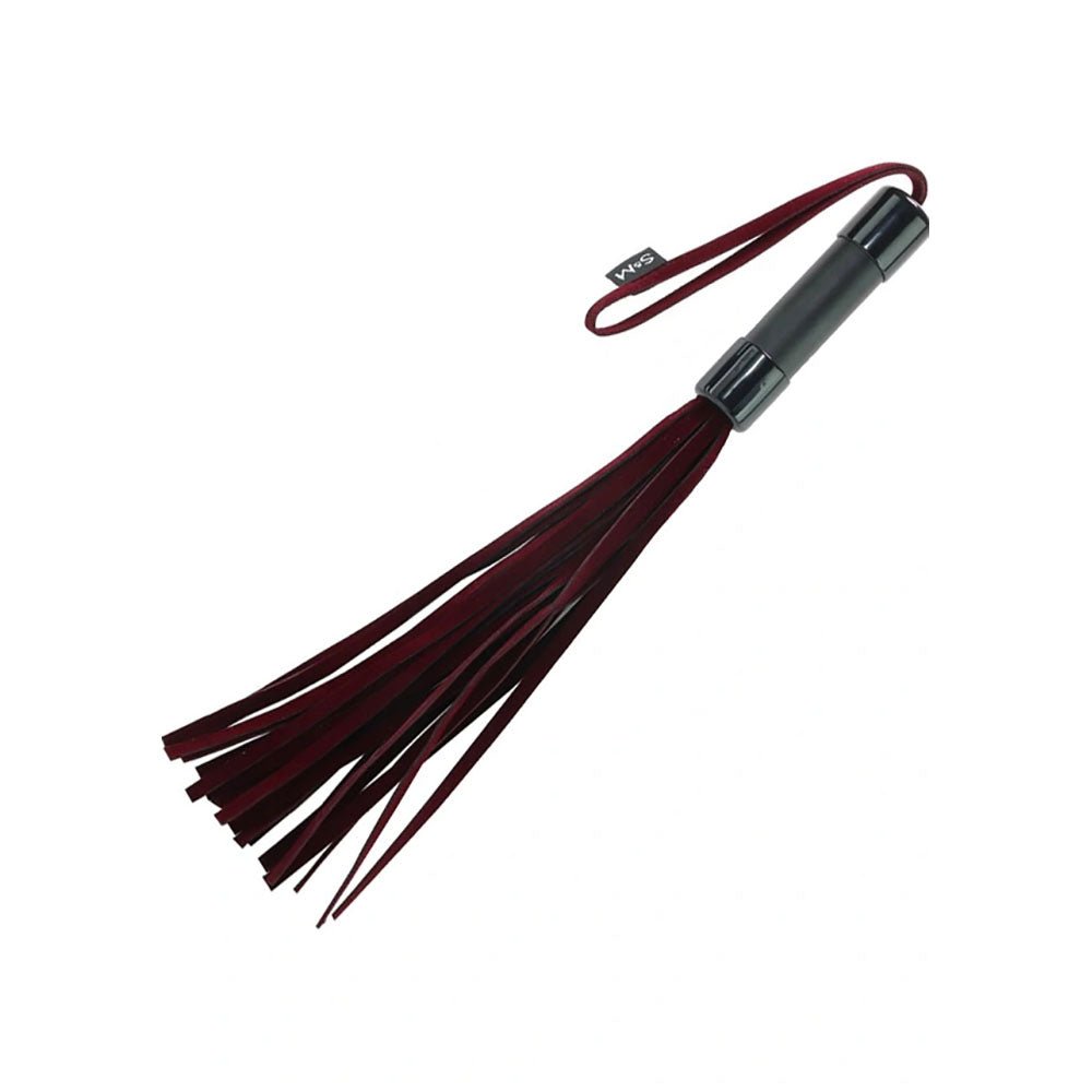 Sex & Mischief Enchanted Flogger - Red/Black Flogger Whip - silkandsin