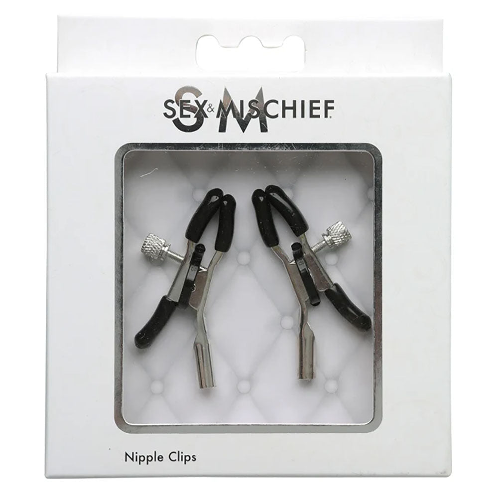 Sex & Mischief Nipple Clips - Set of 2 - silkandsin