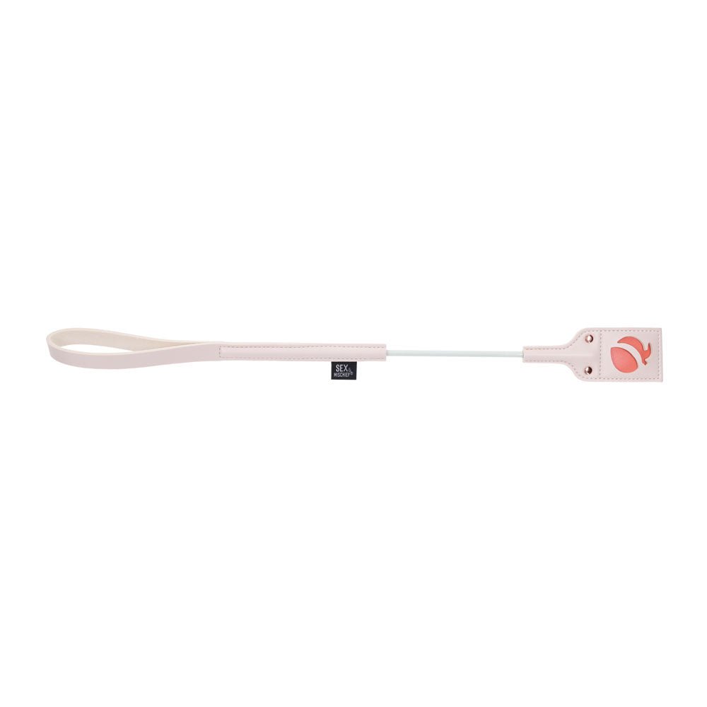 Sex & Mischief Peaches n CreaMe Impressions Crop - Peach 53 cm Crop Whip - silkandsin