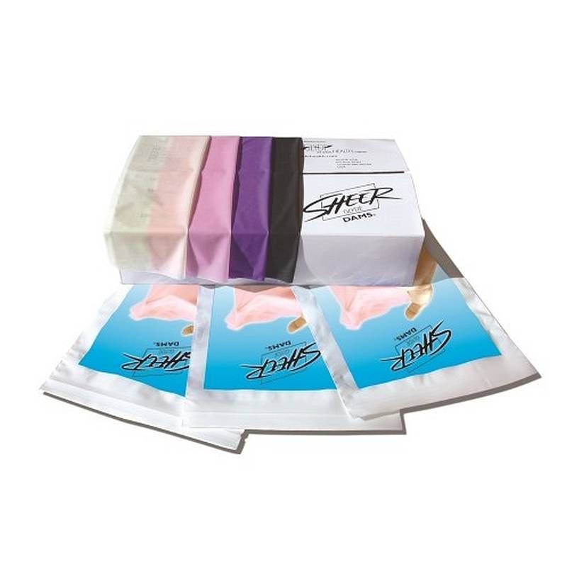 Sheer Dams 100 Pc Mixed Box Colours Flavours - Silk and Sin