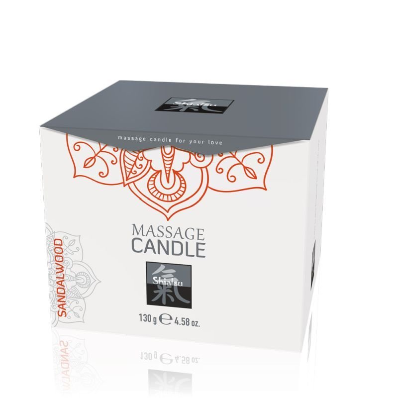 Shiatsu Massage Candle Sandalwood - Silk and Sin