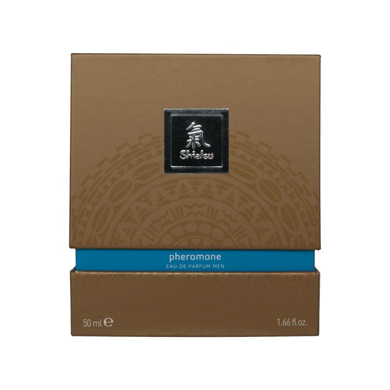 Shiatsu Pheromone Eau De Parfum Men - Light Blue - Pheromone Fragrance for Men - 50 ml - Silk and Sin