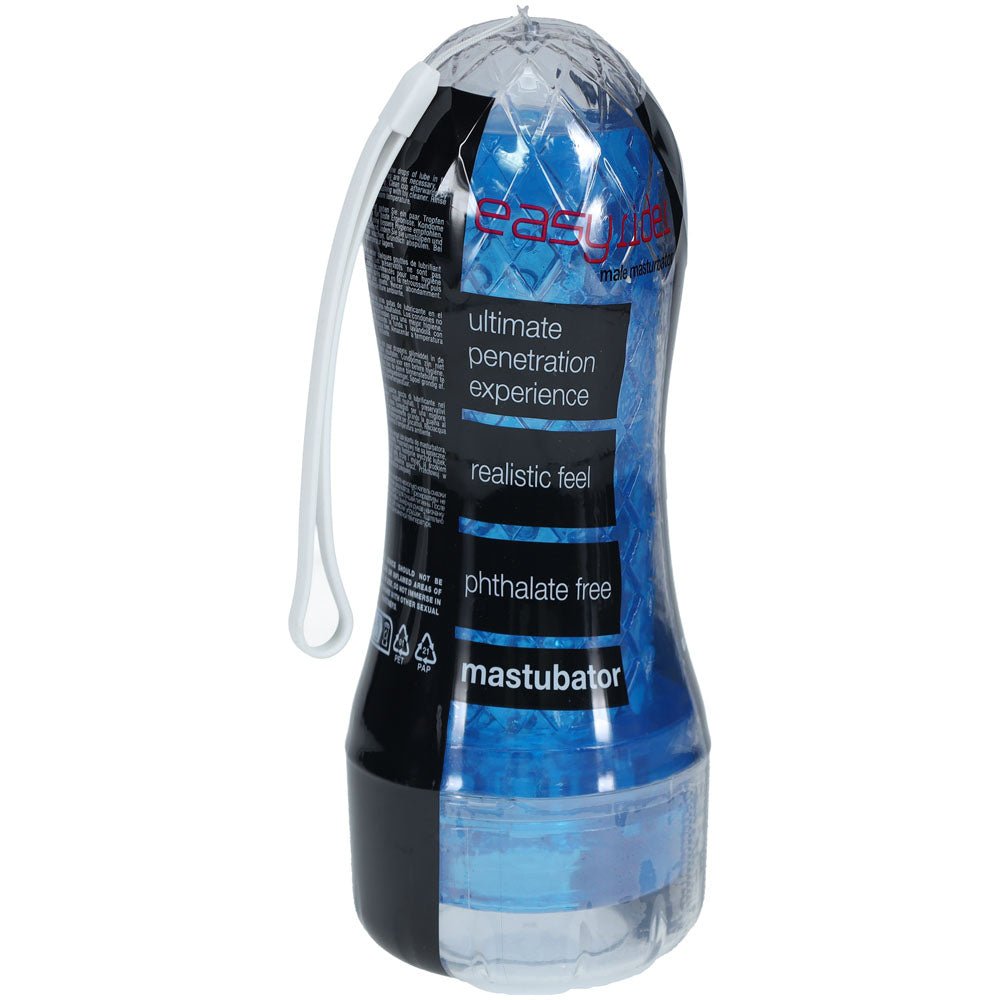 SHOTS Easy Rider - Blue - Blue Vagina Stroker - silkandsin