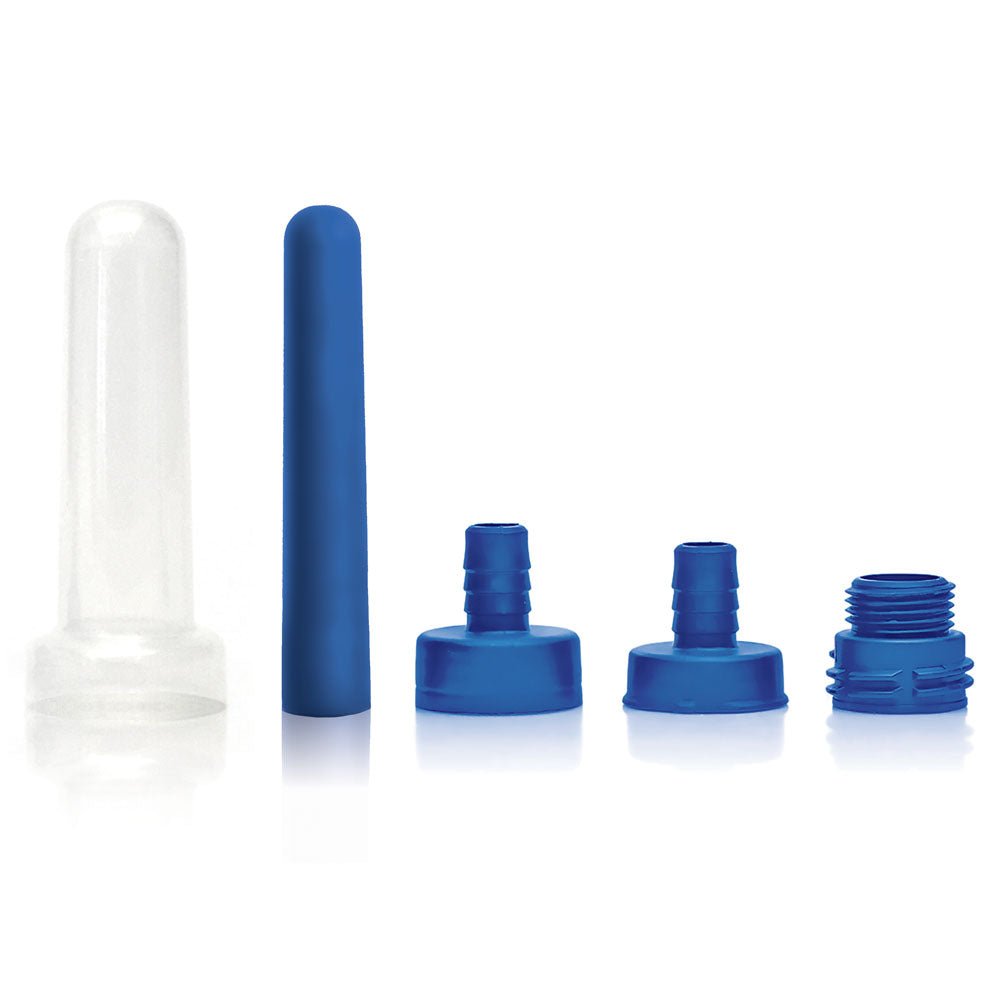 Skwert 5 Piece Water Bottle Douche Kit - 5 Piece Water Bottle Douche Adapter Kit - silkandsin