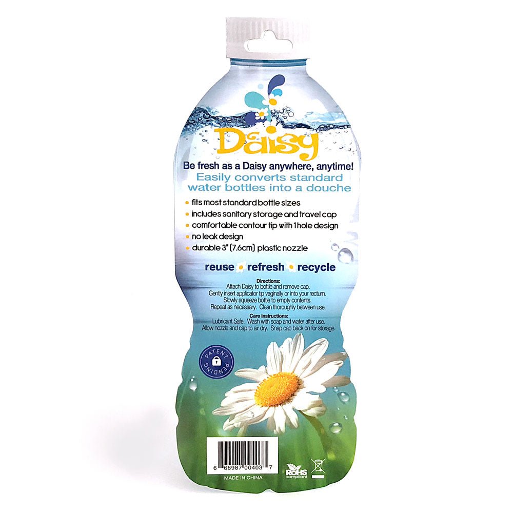 Skwert Daisy Douche - Blue Douche Nozzle for Water Bottles - Silk and Sin