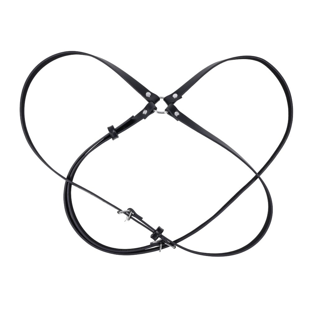 S&M Shadow Body Harness - Black Harness - Silk and Sin