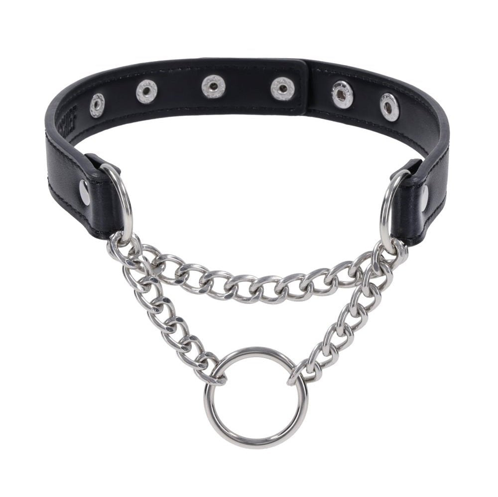 S&M Shadow Day Collar - Black Collar - Silk and Sin